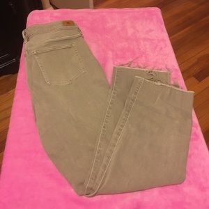 LAUREN FRAY HEM JEANS